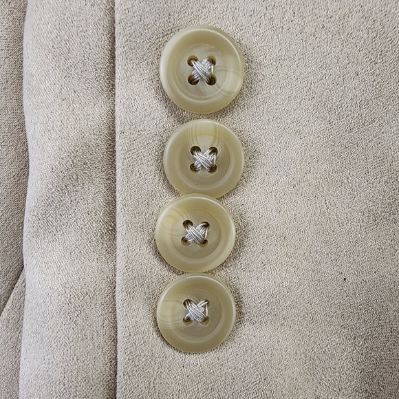 NEW Lauren Ralph Lauren Blazer Men's 46L‎ Long Tan Suede Paisley Lining - Picture 6 of 14